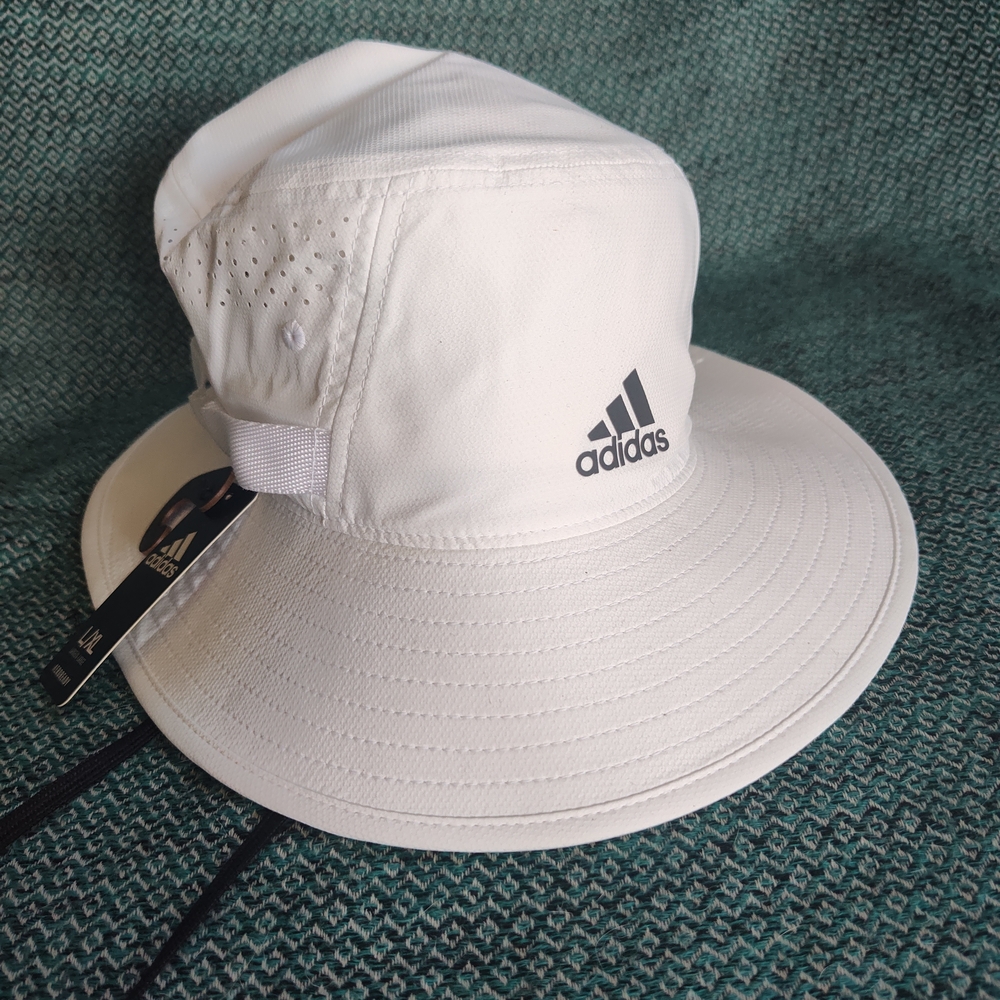 Adidas Aeroready White Bucket Hat